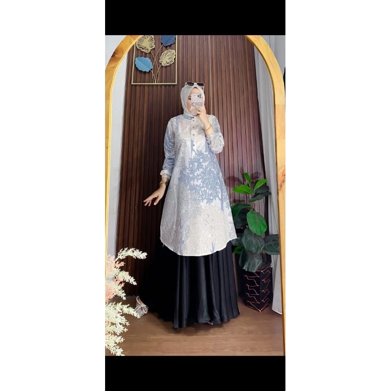TUNIK KATUN MOTIF BASIC
