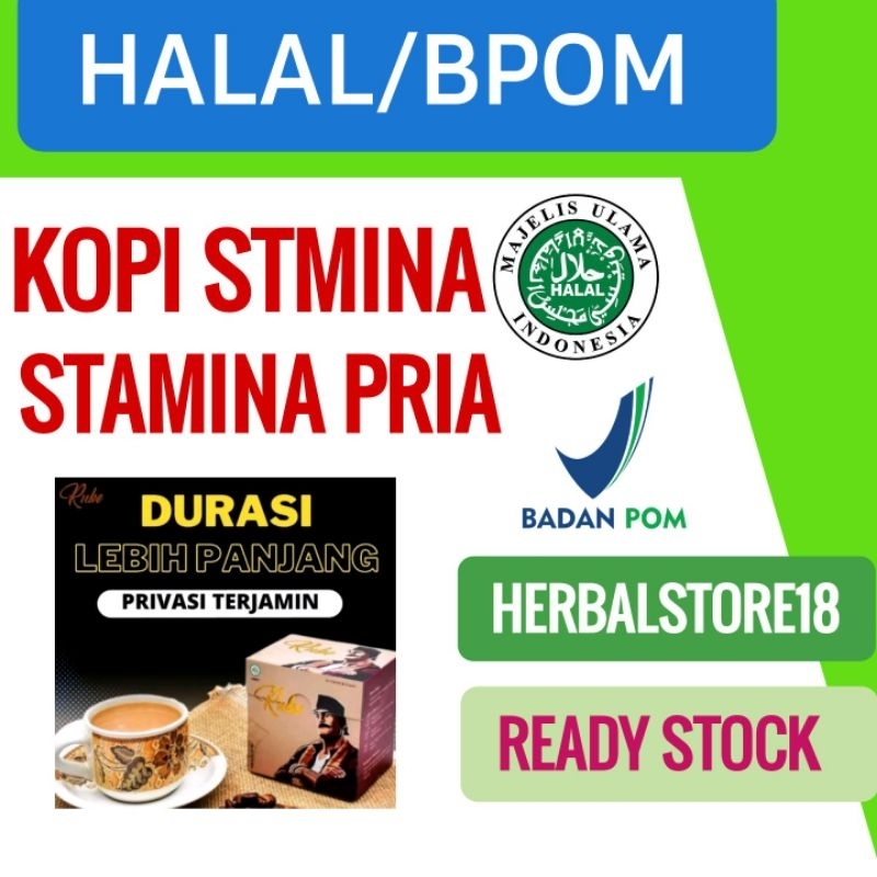 

Kopi Rube Asli Original Kopi Stamina Pria Produk Resmi Bpom