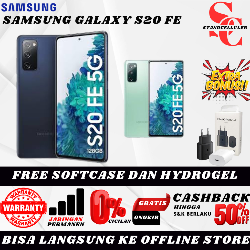 SEIN | Samsung S20 FE 256GB 128GB Second Original Resmi Indonesia