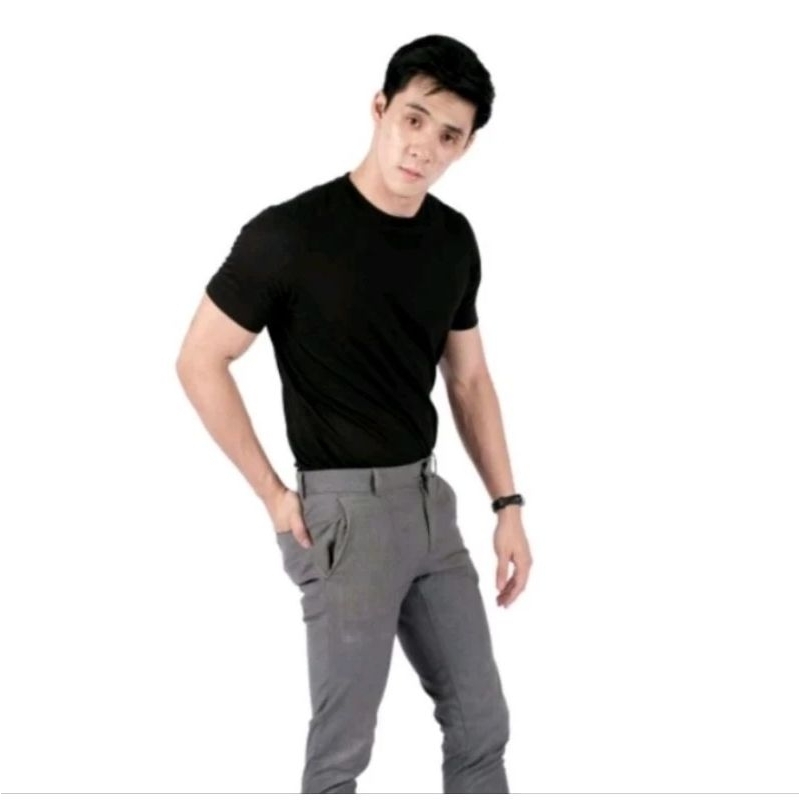 Oblong/berlengan khusus hitam by swand brand/rv man
