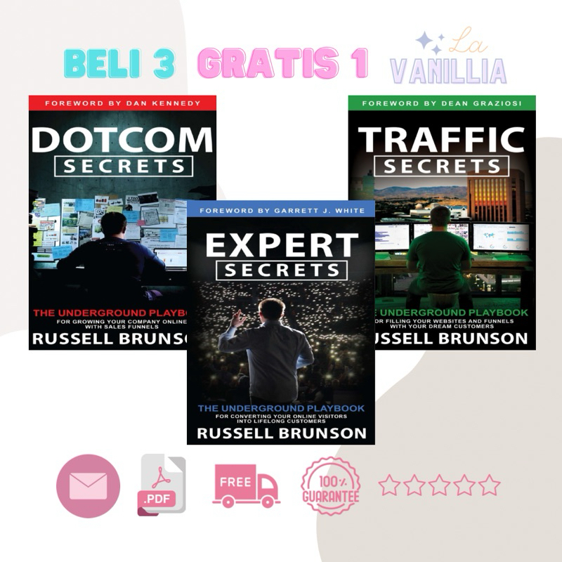

Dotcom Expert Traffic Secrets by Russell Brunson