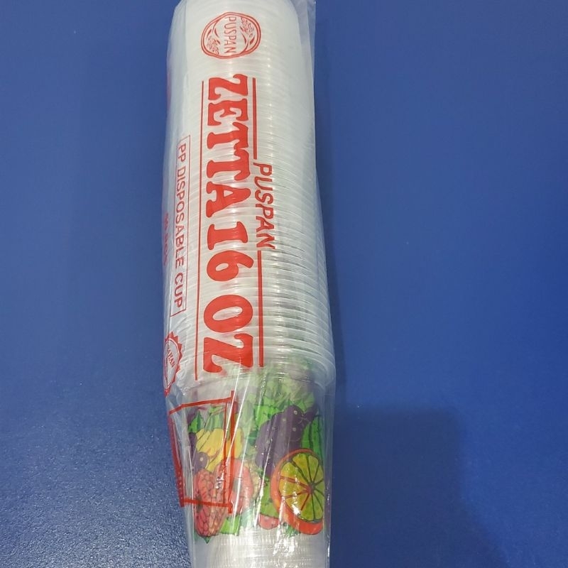 gelas cup 16 oz motif buah | gelas 16 oz  puspan zetta | gelas cup motif | cup oz motif | cup oz