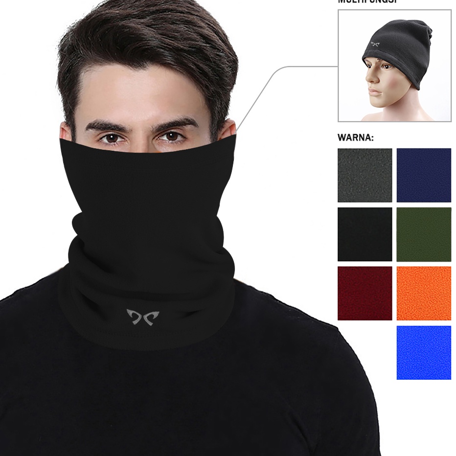 Tawaran Masker Polar Thermal Multifungsi Bandana Beanie Hat untuk Musim Dingin  Winter
