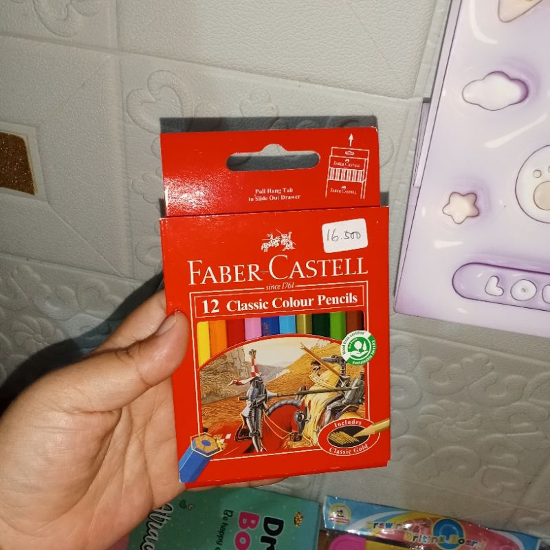 

PENSIL WARNA FABER CASTEL 12 pcs Pendek