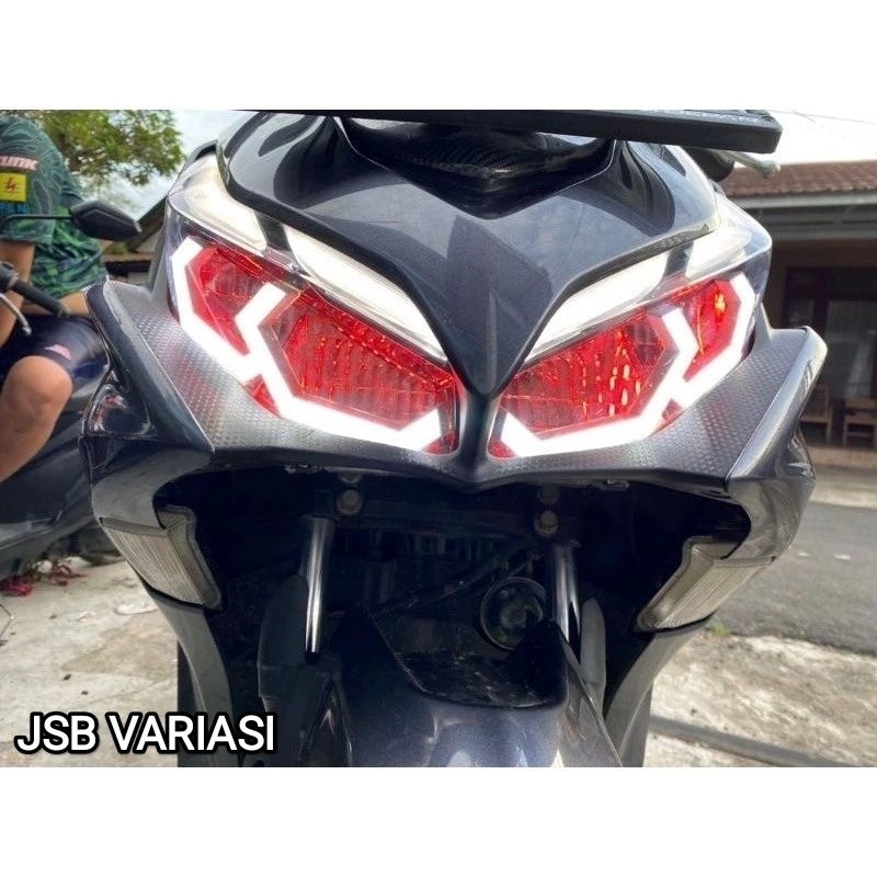 hexaframe new aerox atau hexagon aerox new pnp tinggal lem monggo bosku di sb racing