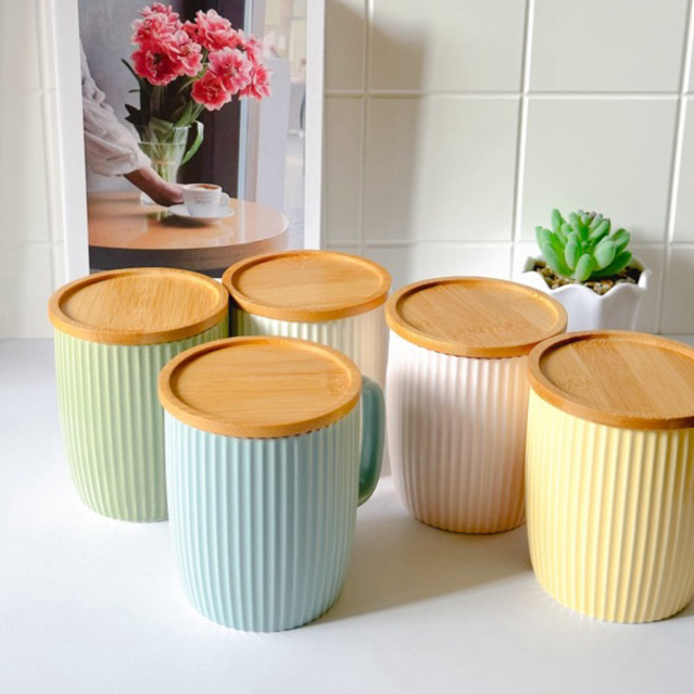 gelas keramik kopi teh polos / coffee mug /gelas estetik korea