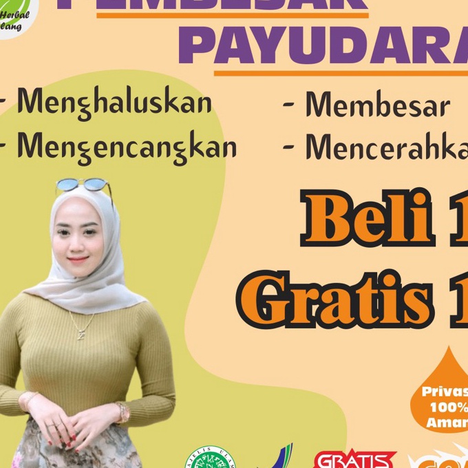 KI3 3 MINGGU PASTI TAMBAH BESAR  Vitamin Hormon Pembesar Pengencang Payudara dan Bokong Tanpa Ribet 