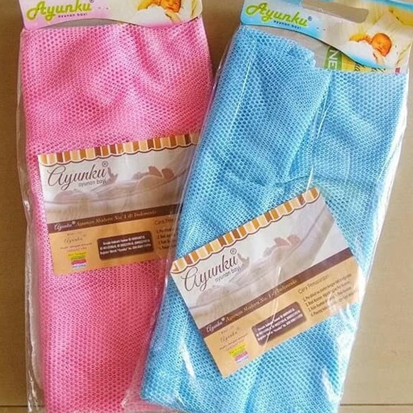Terbatas PROMO Kain sarung ayun bayi kelambu ayunan baby AYUNKU JOEYI murah jaring aman Makassar