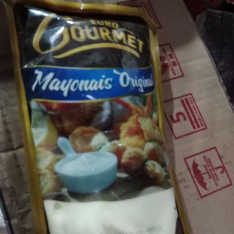 

GOURMET MAYONICE ( 1 KARTON) KEMASAN 1KG X 12 BUNGKUS MAYONES