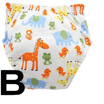 KF7 Oyomo Popok Kain Celana 6 Layer Cuci Ulang Training Pants Clodi Diapers Waterproof