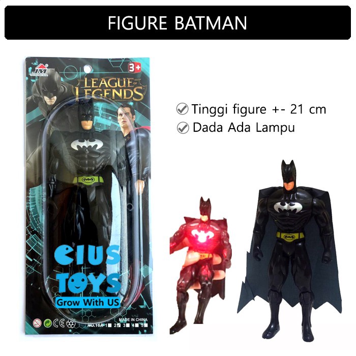 PRODUK TREND Figure Manusia Kelelawar Lampu  Robot Manusia Kelelawar Lampu