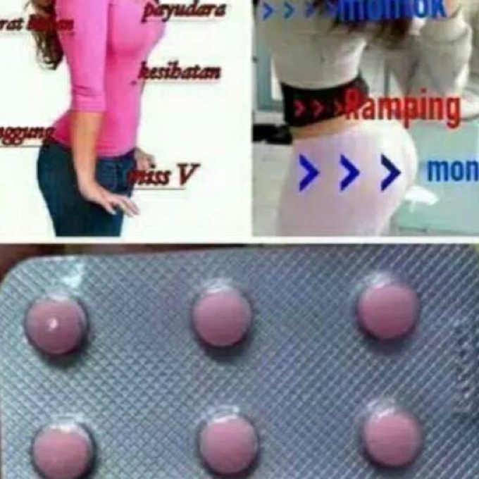 Hemat Pil Hormon Montok Payudara Bokong Pil Hormon Made in Cina  pil hormon china share  ecer perpil