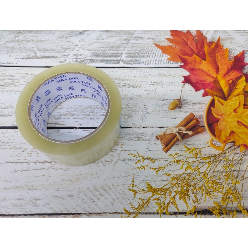 

TERUPDATE Lakban bening 9 yard 48 mm 2 inchi ISOLASI PEREKAT BENING