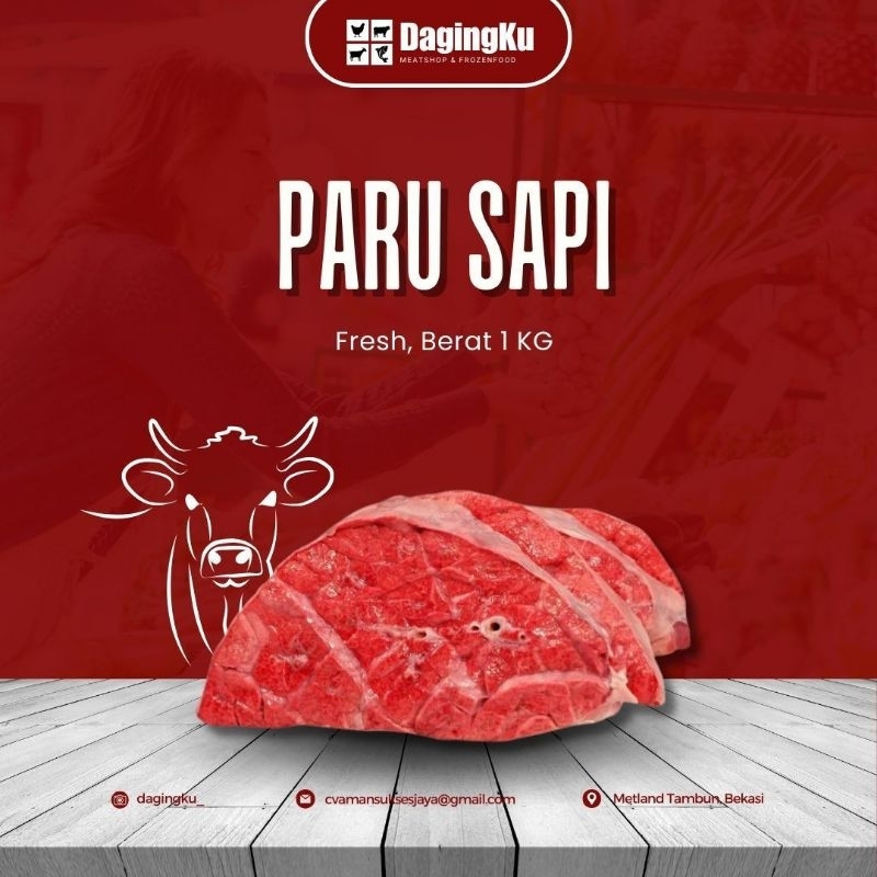 

Paru Sapi 1kg/paru sapi segar/beef lung beef halal/paru sapi utuh