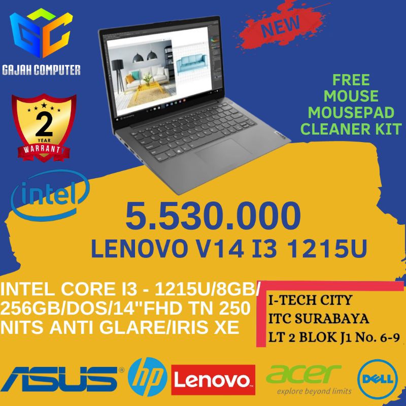 LENOVO V14 I3 1215U