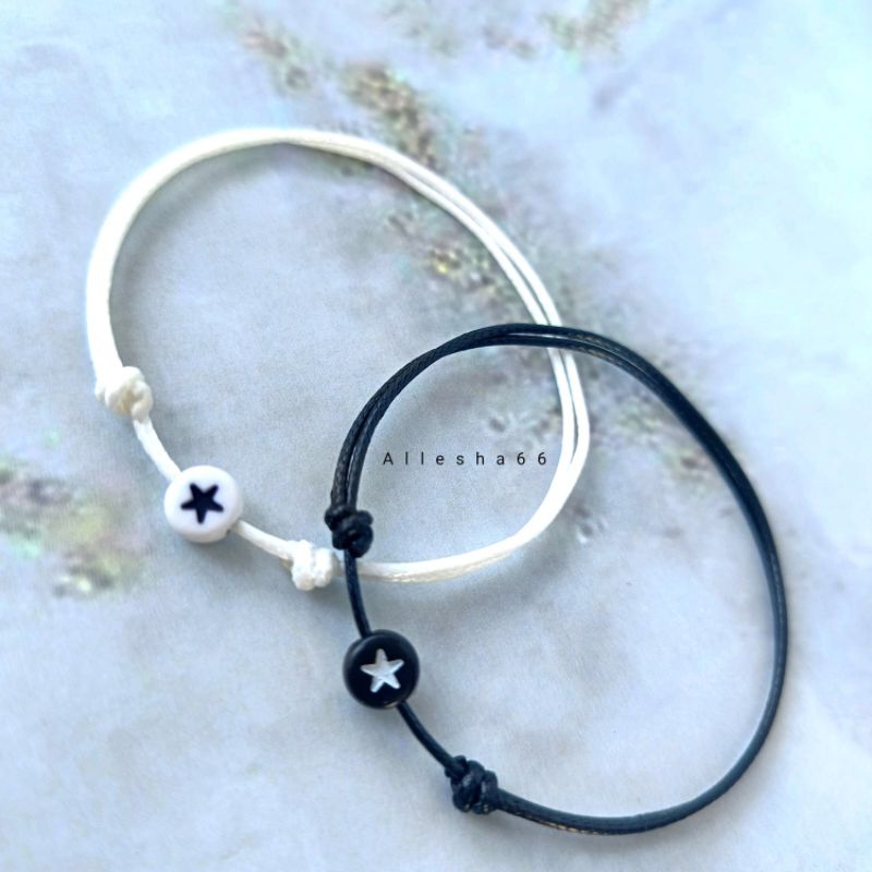 GELANG COUPLE STAR GELANG BINTANG GELANG COUPLE BINTANG GELANG STARBOY GELANG STAR GIRL GELANG TALI 