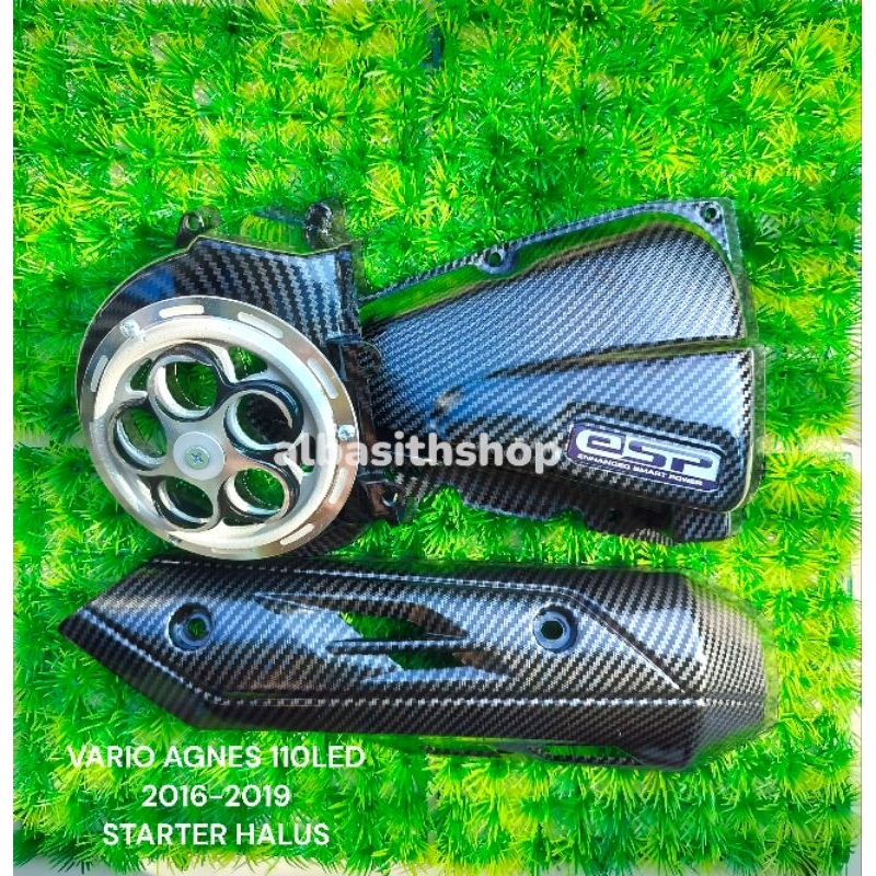 PAKET CUSTOM VARIO 110 LED VARIO AGNES KARBON SPINNER VARIO AGNES 110 LED