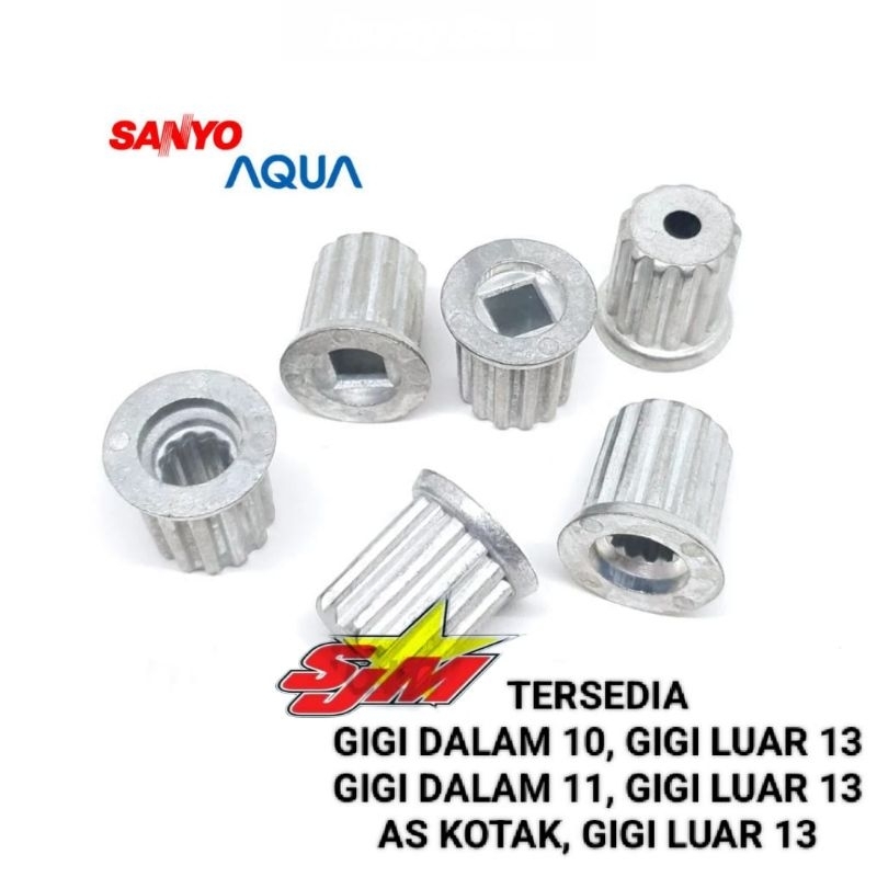 Inti Pulsator Mesin Cuci Sanyo AQua 2 Tabung