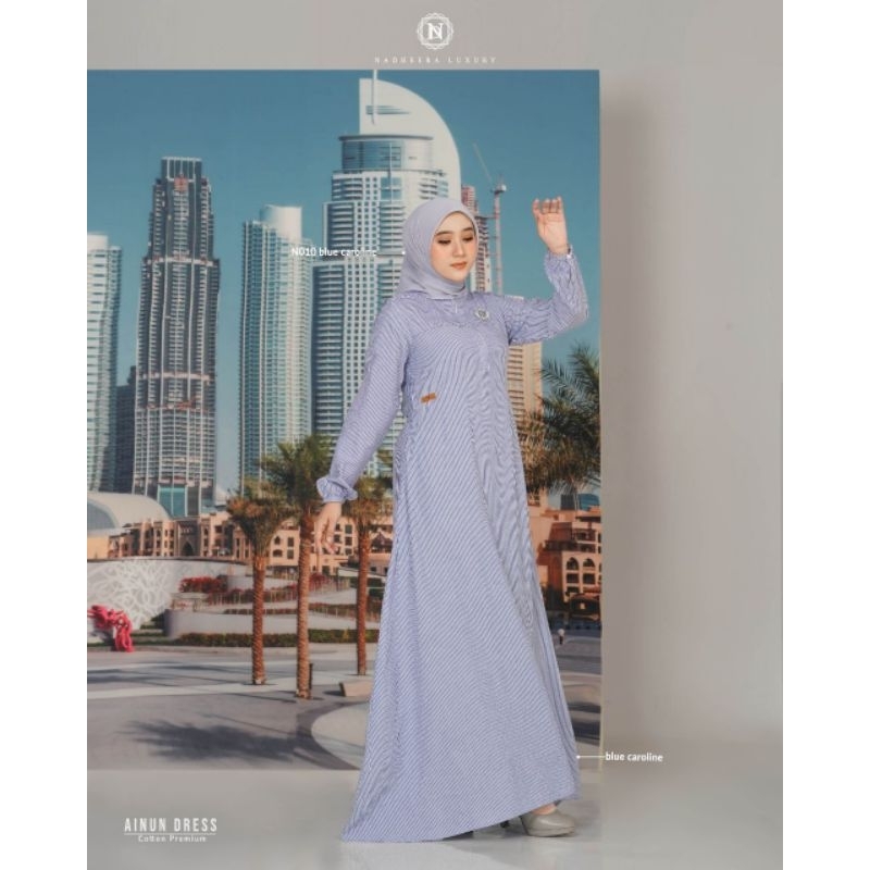 AINUN DRESS BY NADHEERA LUXURY