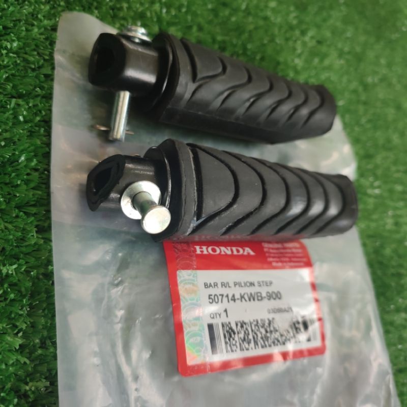 AHM ORIGINAL Footstep Pijakan Injekan Kaki Belakang Honda Beat Karbu / Beat Lama Old 2008-2012