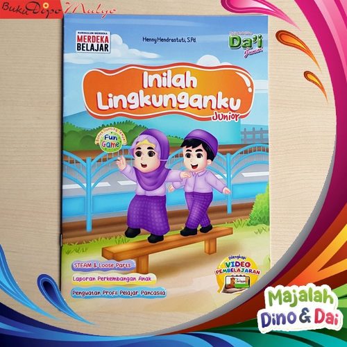 MAJALAH PAUD TK A DAN B TEMA LINGKUNGANKU