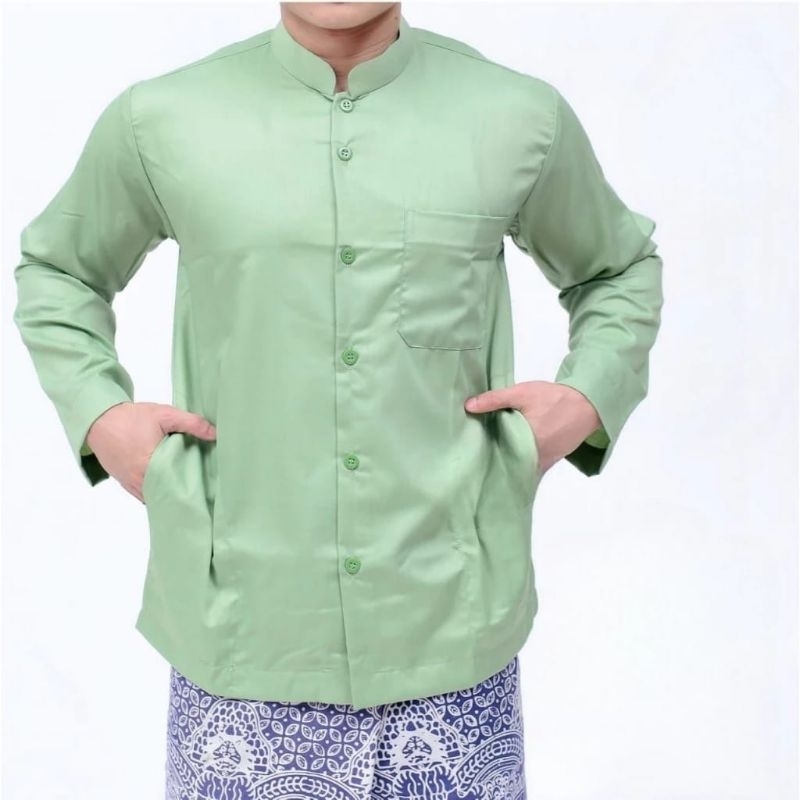 baju Koko jumbo/baju haibah jumbo/Baju muslim pria ukuran jumbo/baju muslim pria dewasa/koko haibah 