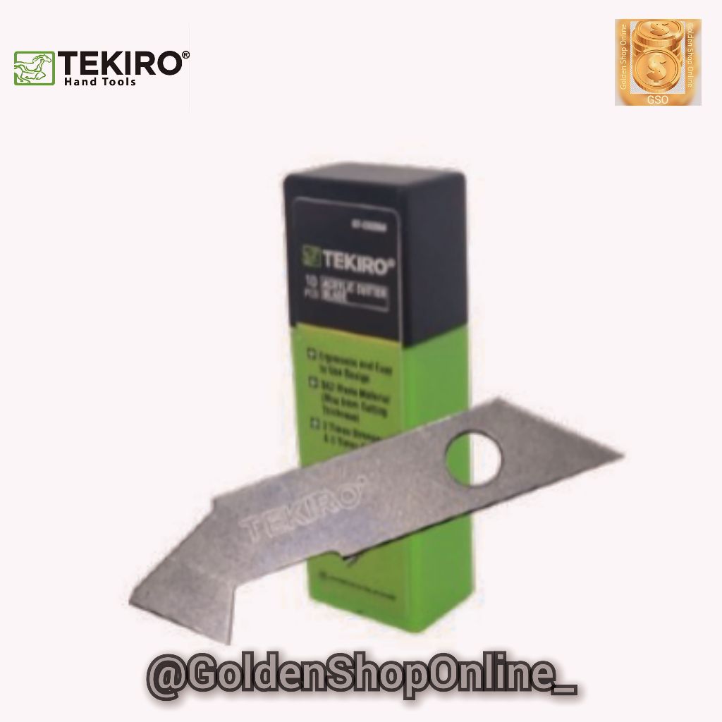 

Tekiro 1pck Isi Pisau Cutter Acrylic 10mm