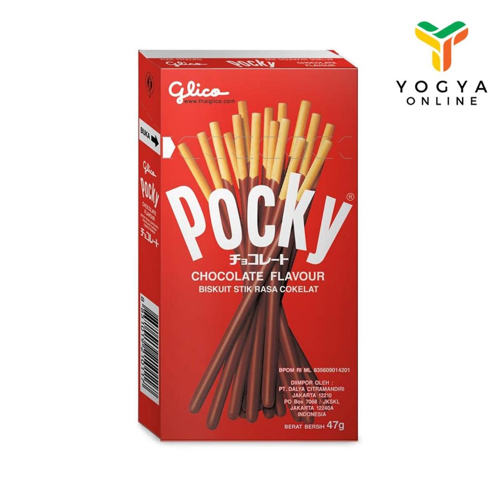 

Glico Pocky Chocolate 47 Gram Makanan Ringan Kue