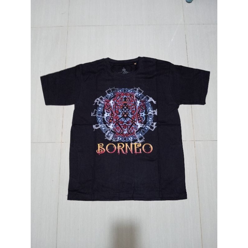 Baju kaos Dayak Borneo Kalimantan
