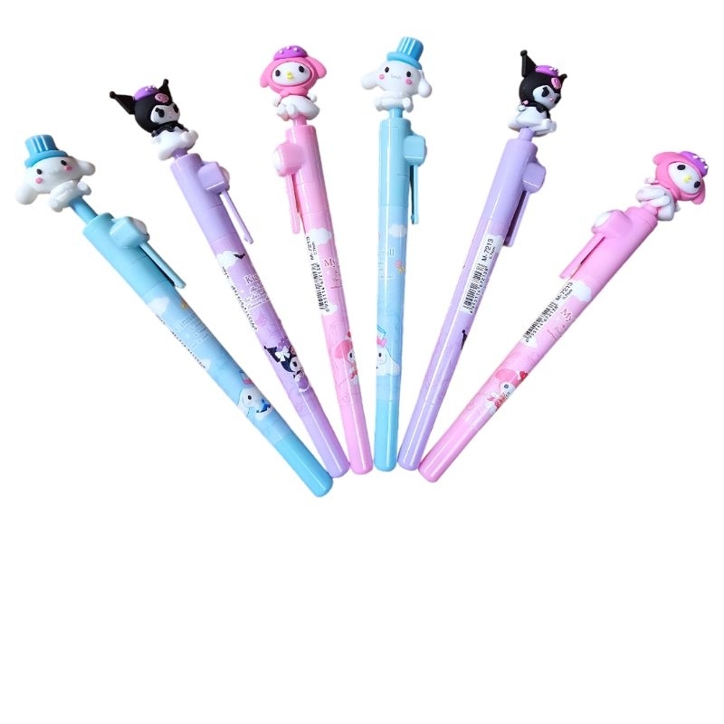 

Ballpoint Bolpen Alat Tulis Sanrio My Melody, Cinnamonroll, Kuromi Lucu