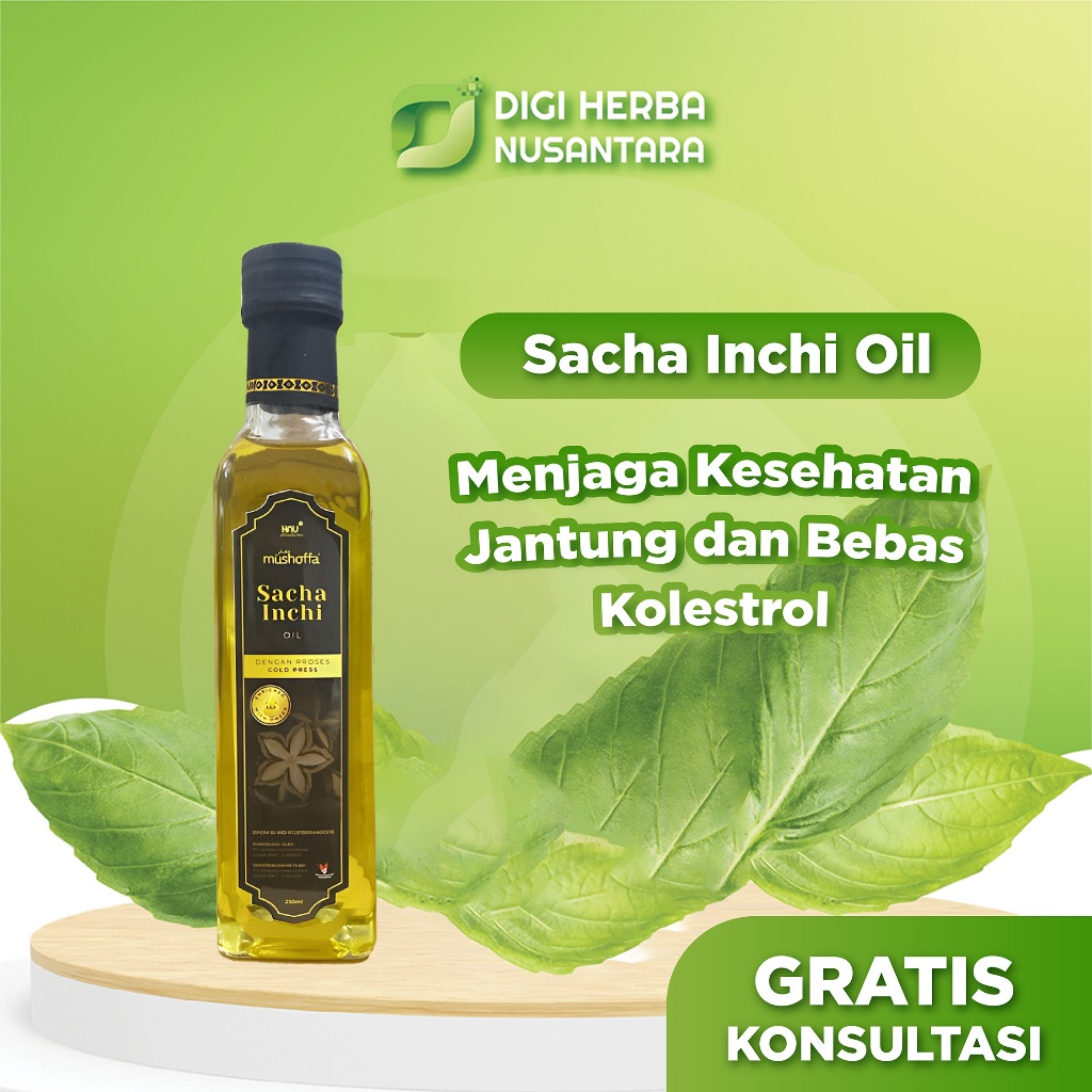 

Sacha Inchi Oil - Menurunkan Kolesterol Jahat (LDL) & Menjaga Kesehatan Jantung