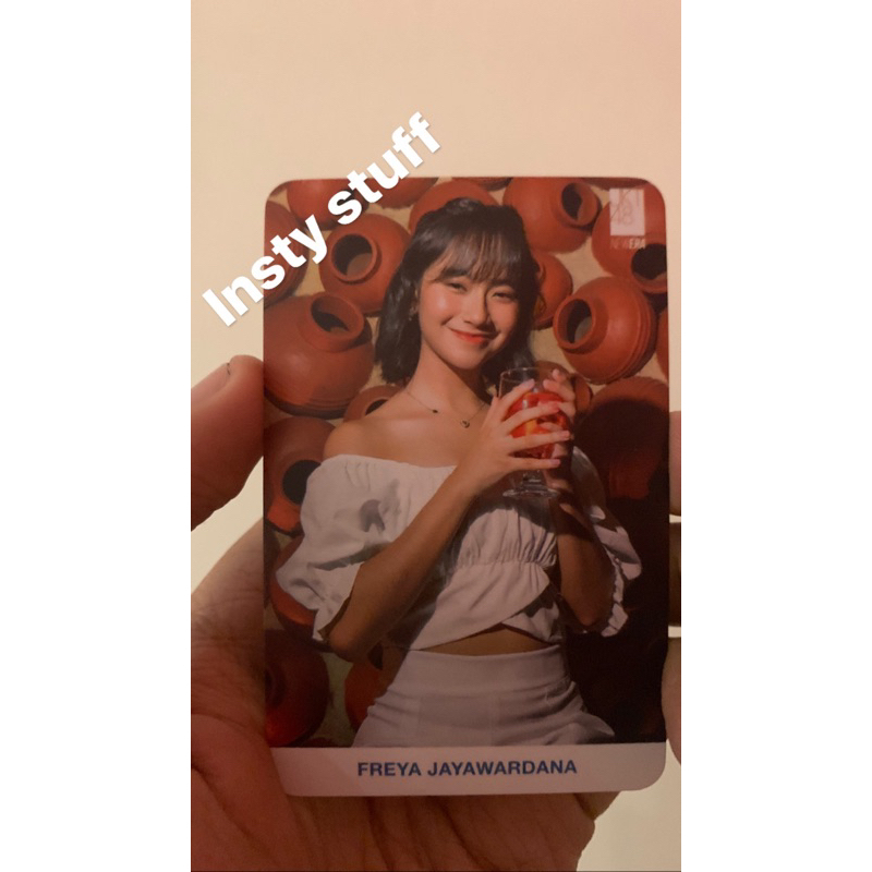 Photocard Freya JKT48 Summer Tour 2023 Official