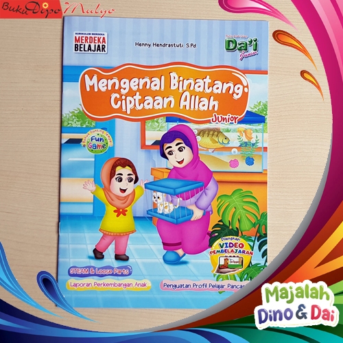 MAJALAH PAUD TK A DAN B TEMA BINATANG