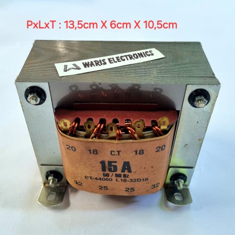 Trafo ERA 15A CT 32V Murni Travo