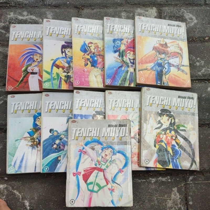 komik second TENCHI MUYO 1-11. ks12