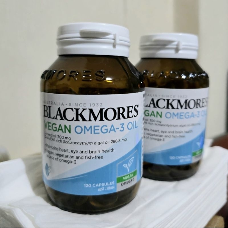 Blackmores Vegan Omega-3 Oil |120 Capsules ORIGINAL