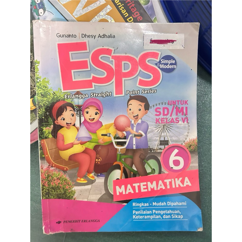 “Esps” Erlangga Buku Cetak Matematika kelas 6/VI