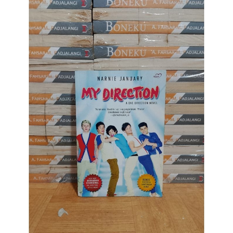 BUKU ORIGINAL - MY DIRECTION A ONE DIRECTION NOVEL