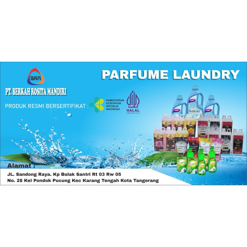 BRM Parfum Laundry & Sabun Cuci Piring