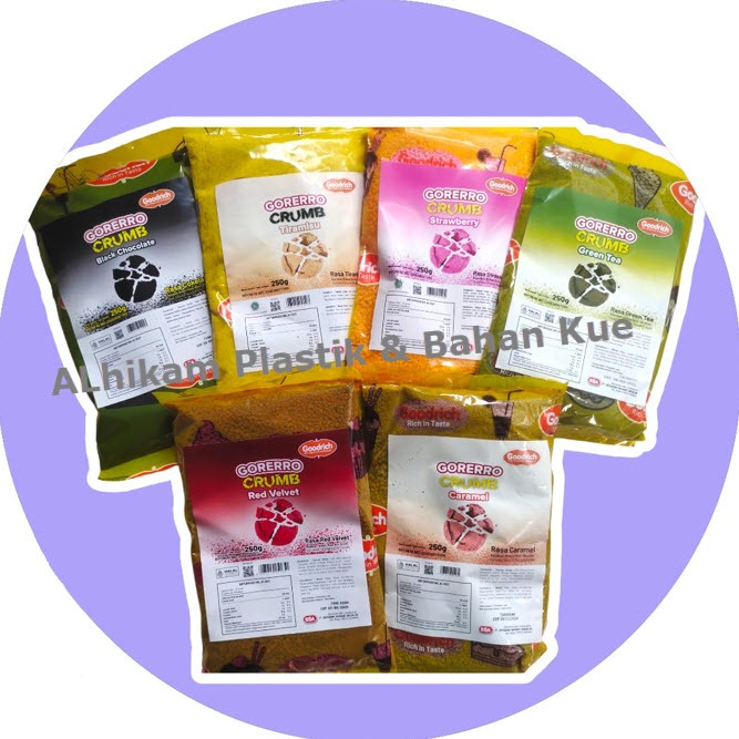 

Goodrich Gorerro Crumb Aneka Rasa 250gr / Biskuit Crumb Gorero Remahan Biskuit