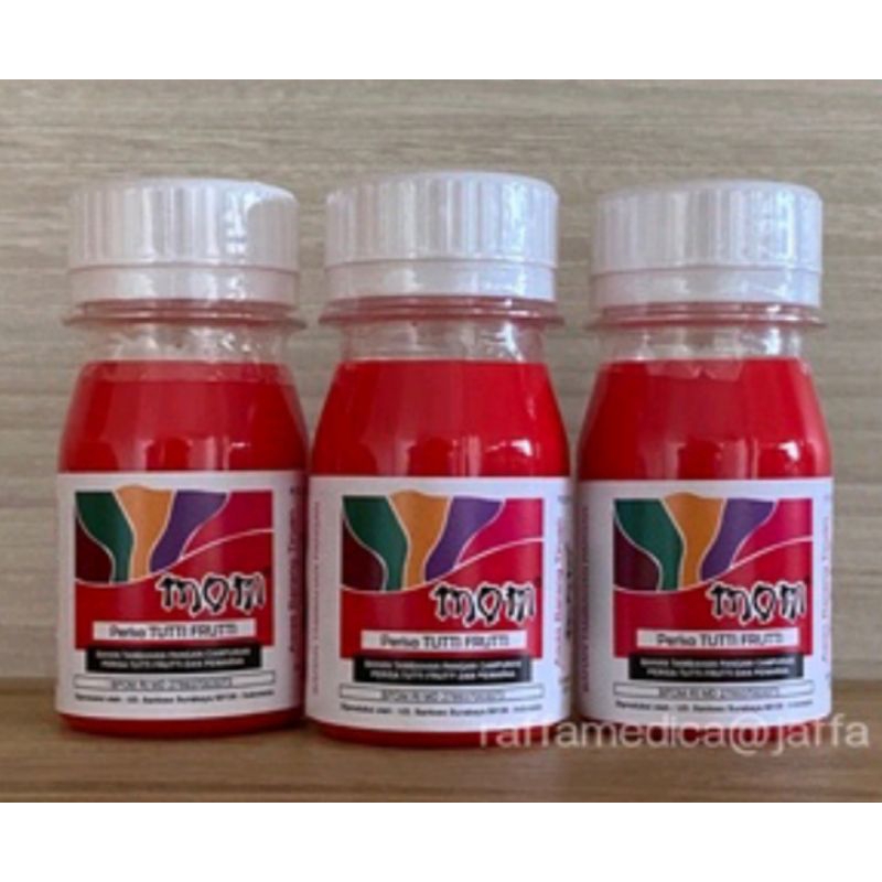 

perisa/essence 'MOM" 40ml rasa TUTTY FRUITY, essence makanan/minuman & es