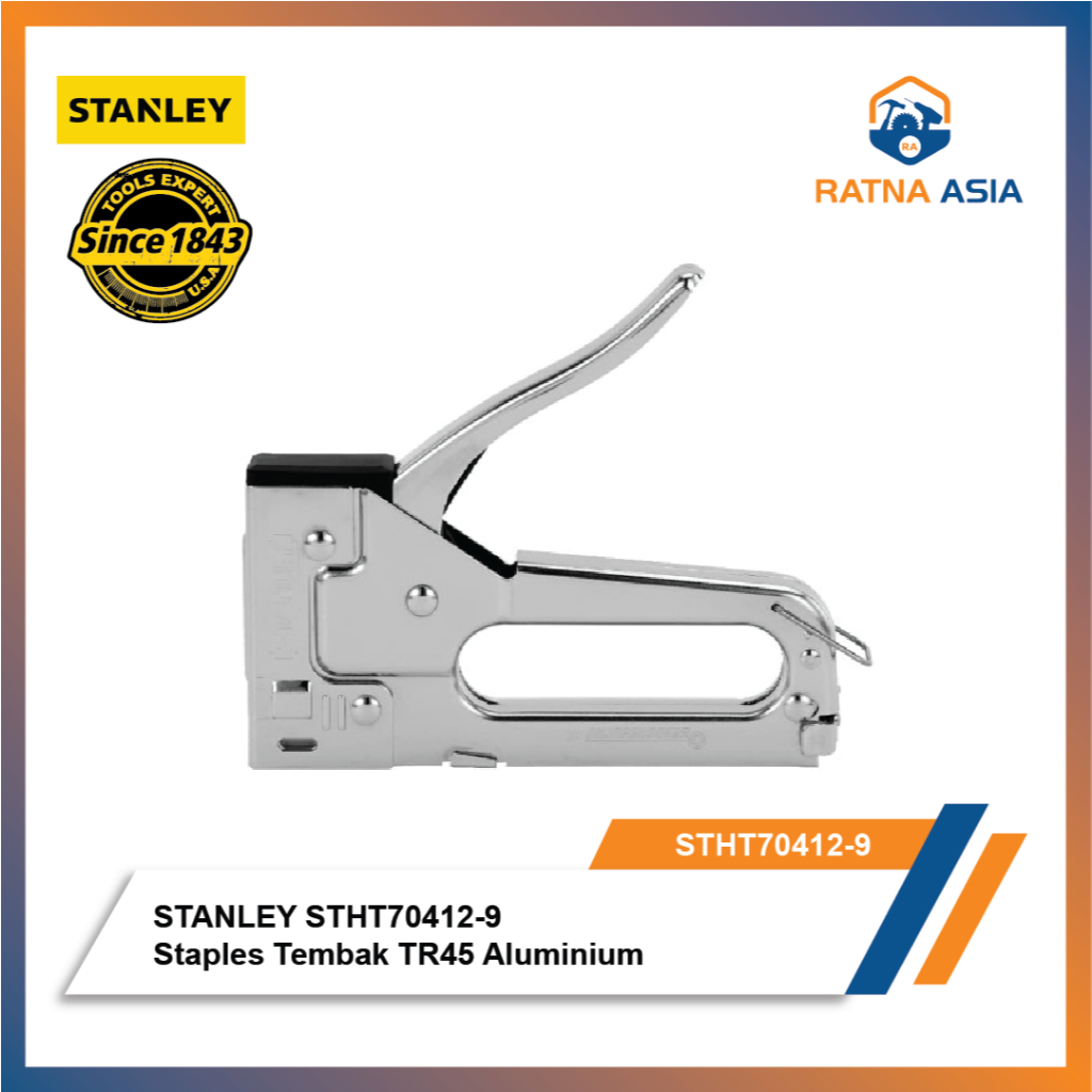 

Stanley STHT70412-9 TR45 + 1000 STAPLES PACK STANLEY BLACK&DECKER