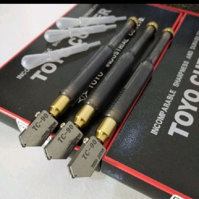 Alat pemotong kaca,keramik,Granit asli TOYO TC 90 Original japan