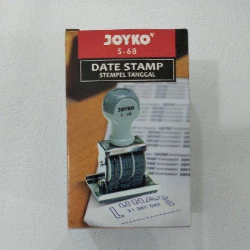 

Joyko Stamp Plate Dater S-68/Lunas Stempel/Cap Lunas