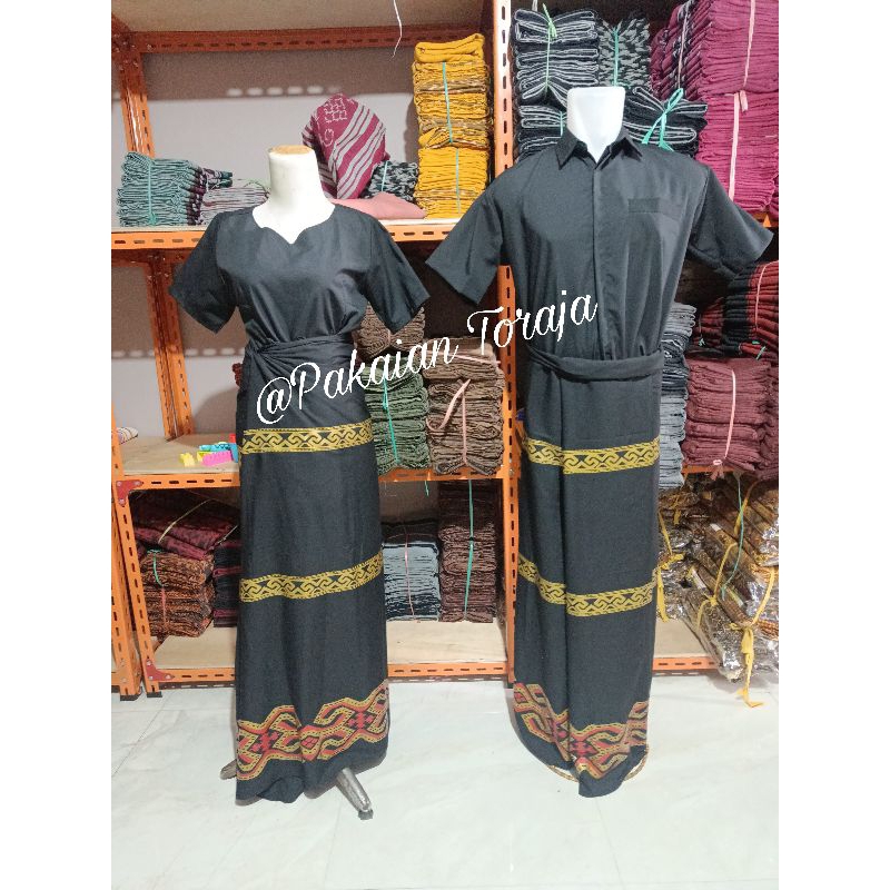 Baju couple Toraja pasekong expo