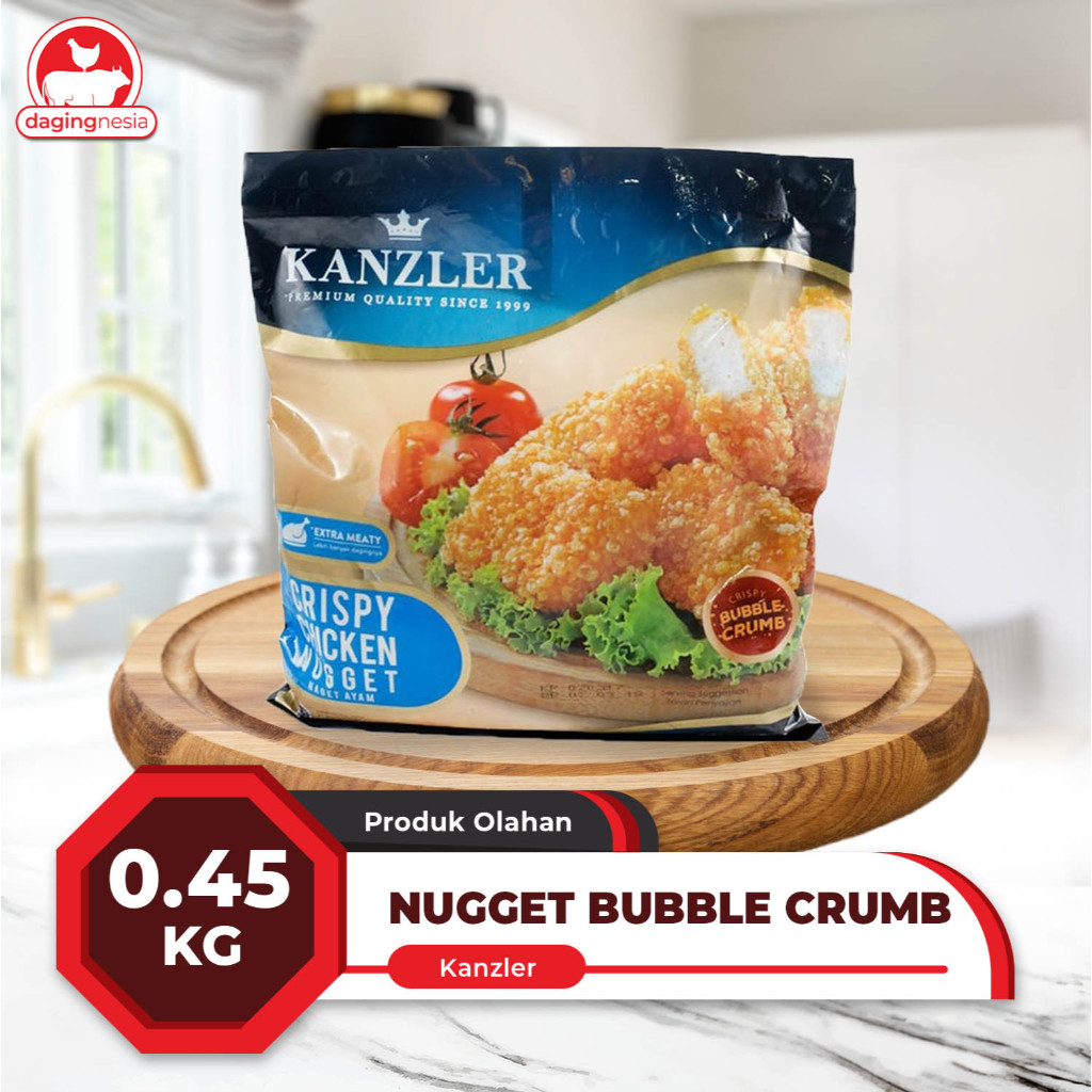 

Nugget Kanzler Bubble Crumb Kemasan 500gr