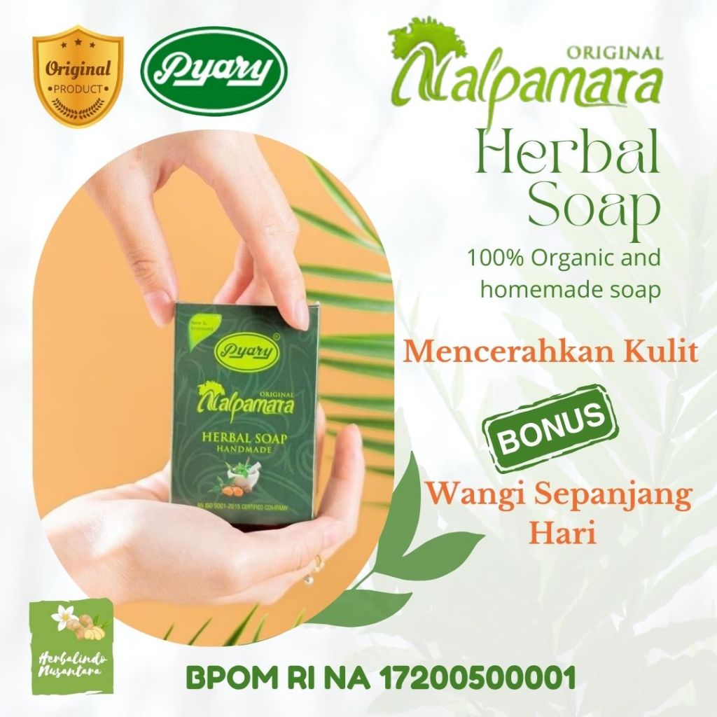 Nalpamara Sabun Nalpamara Original 100%, Pyary Nalpamara Sabun Arab Nalpamara Original BPOM
