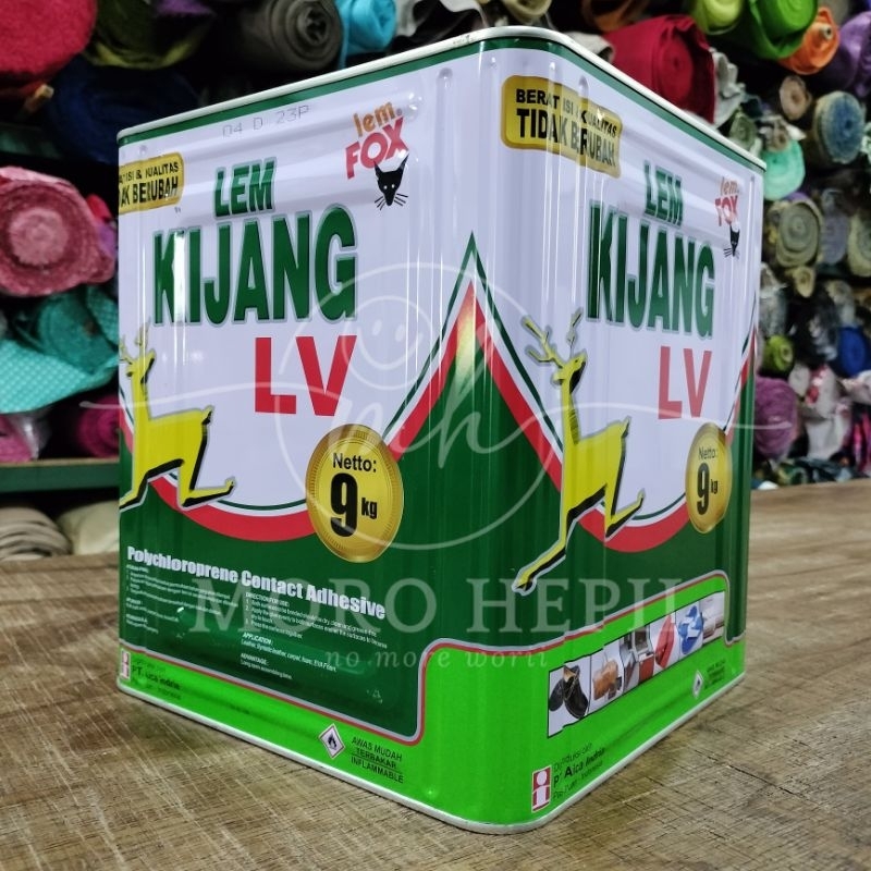 

ORIGINAL! LEM FOX KIJANG LV BLEK BLEG Netto 9Kg LEM KUNING SERBAGUNA MURAH