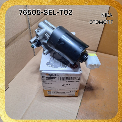 MOTOR DINAMO WIPER DEPAN HONDA JAZZ OLD GD3 NEW CITY GD8 MERK STECKER ORI