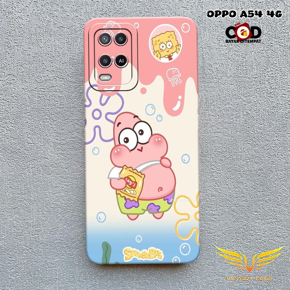 New Kartun Case - Softcase Oppo A54 4G Terbaru - Case Hp Oppo A54 4G - Casing Oppo A54 4G - Case Len